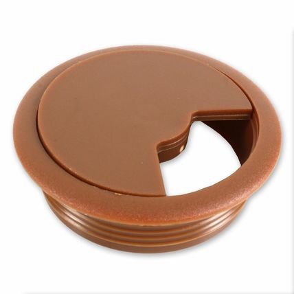 OFFICE DESK GROMMETS 60mm 80mm Cable Tidy Surface Wire Outlet Hole Cover Insert