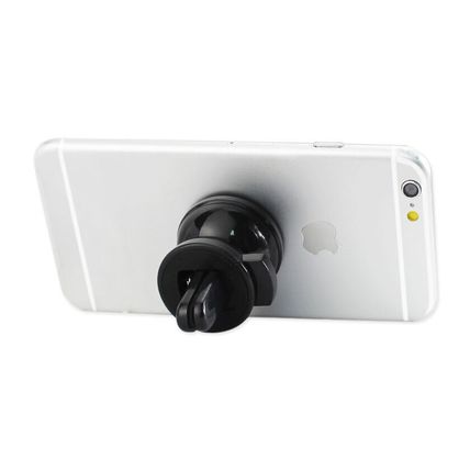 Pack Of 2] REIKO UNIVERSAL AIR VENT MAGNETIC CAR MOUNT PHONE HOLDER IN BLACK