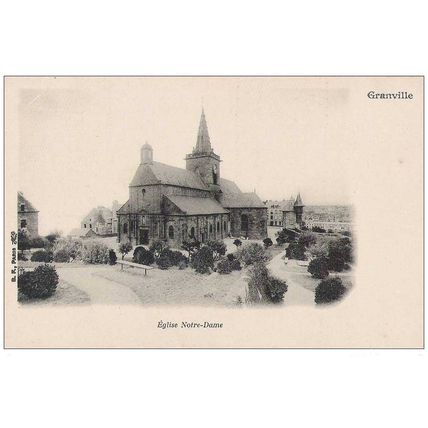 50 - Granville - église notre Dame - 2 cartes