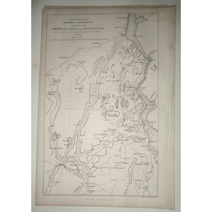 1860 The country west of Hudson's or North River occupied by the American Army