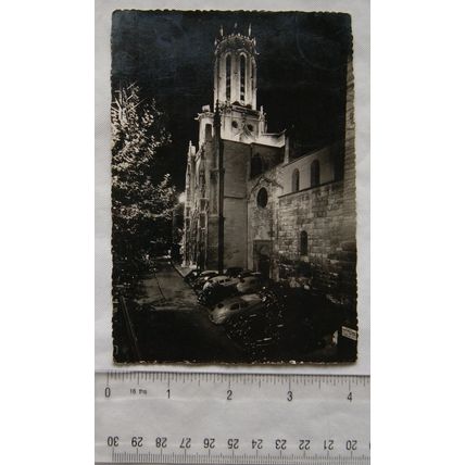1954 postcard La Cite du Roy Rene, Cathedrale Saint Sauveur