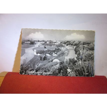 SUNKEN GARDENS, WESTBROOK, KENT used vintage postcard by Valentine 1964 pm =