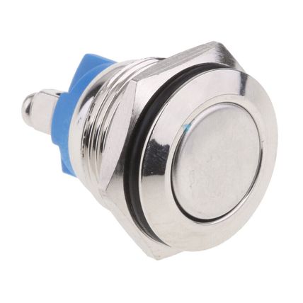 Fit 16mm Round Hole Metal Button Switch Momentary Push - On Heavy Duty 20A 12V