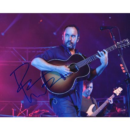 Autographed Dave Matthews 8 x 10 Photo Signed
