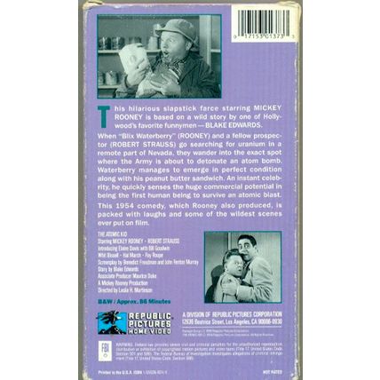 1950’s sci-fi, fantasy, thriller VHS tape classic five film set