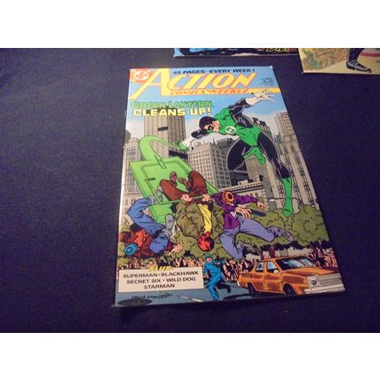 ACTION COMICS WEEKLY 4 Issue Lot! Green Lantern! Deadman! 1988-89! $12.00!