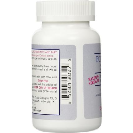 Dee Cee Labs Formula 303 Maximum Strength All-Natural Relaxant Tablets, 250 Tabl