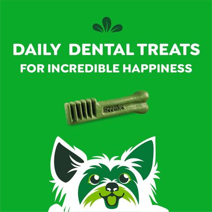 Greenies Original Teenie Natural Dental Care Dog Treats, 54 Oz. Pack (192 Treats