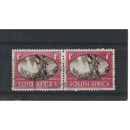 SouthAfrica.SG108 1d "Victory" Pairs.Fine Used.Aug25f