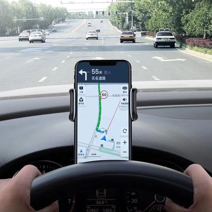 360° Clamp Dashboard Mobile In-Car Phone Holder Mount Stand Cradle GPS Universal