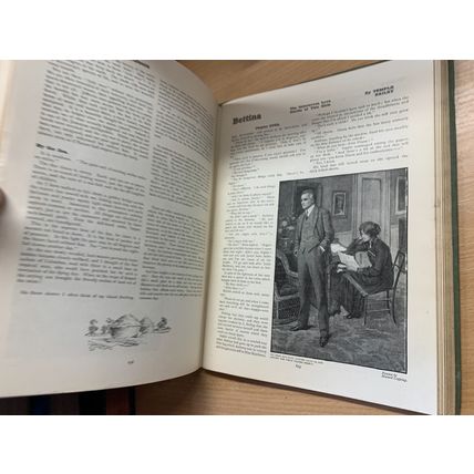 RARE* 1915 "THE GIRL'S OWN ANNUAL" VOL 36 ILLUSTRATED 2.2kg HARDBACK BOOK (EV3)