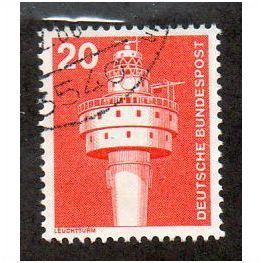 GER 1975 10pf 'LIGHTHOUSE' FINE USED (EBID30-072)
