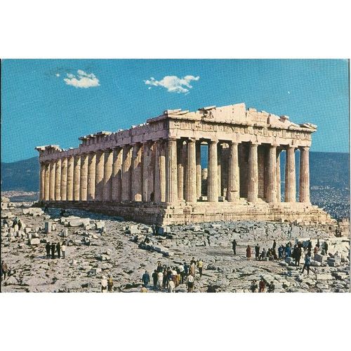 Greece PC - Athens 1976 - The Parthenon