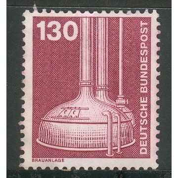 Germany 1982 - 130pf violet - Brewery Plant - unused
