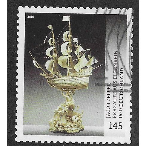 GER 2016 €1.45 (S/A) 'TREASURES OF GERMAN MUSEUMS' FINE USED (EBID63-754)