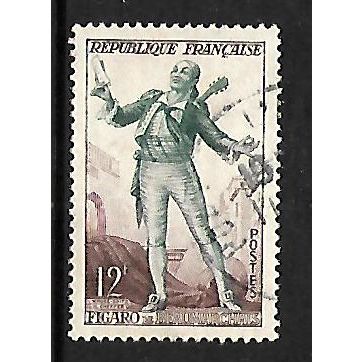 FRANCE 1953 12F FIGARO SG 1164 FINE USED #4