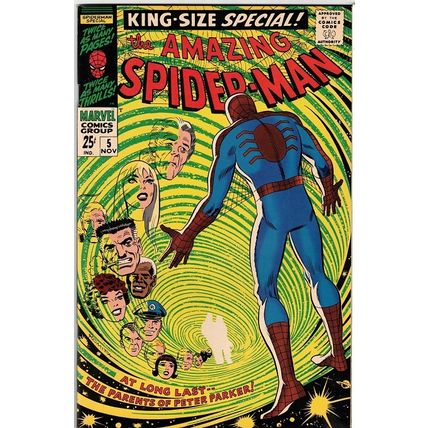 THE AMAZING SPIDER-MAN KING-SIZE SPECIAL # 5 REPRINT 1994