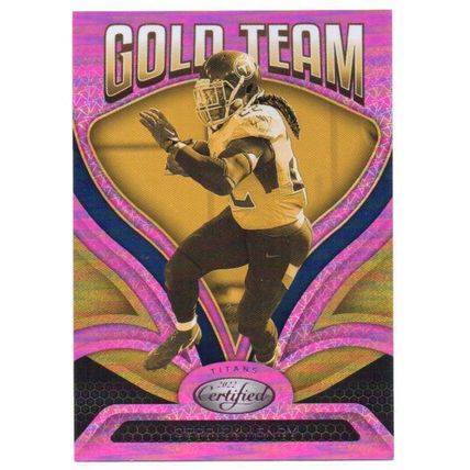 CERTIFIED GOLD TEAM DERRICK HENRY PURPLE REFRACTOR #/199