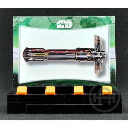 Topps Star Wars The Force Awakens S1 – Weapons Set – Complete (10 cards)