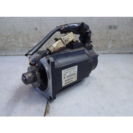 KAWASAKI MRM21201H AC SERVO MOTOR 3000rpm,(PLASTIC DAMAGED),BS