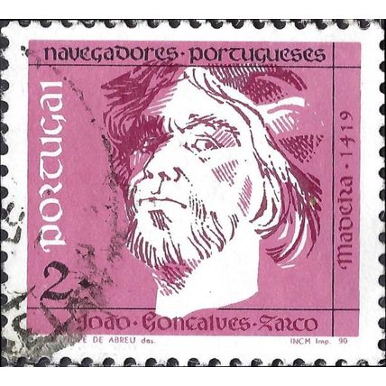 PORTUGAL, Navigators, Joao Goncalves Zarco, pink 1990, 2Esc, #2