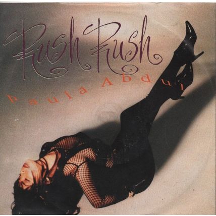 Paula Abdul - Rush rush 1991 7" single vinyl record VUS38