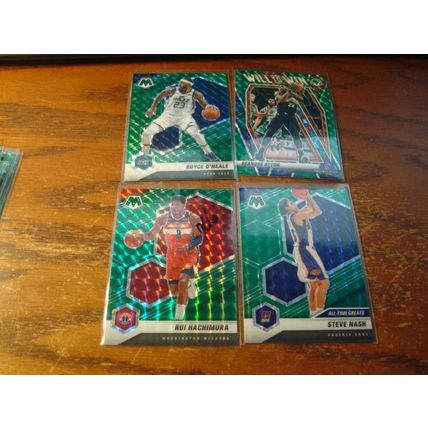 2020/21, Panini Mosaic, 11-Cards, Green Reactive Prizms, w/Rc Variations, Stars