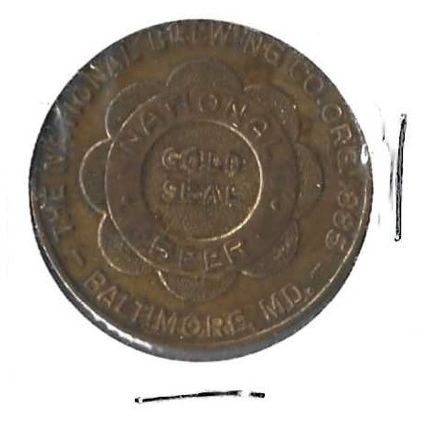 1885 Good Seal National Beer Baltimore MD XF