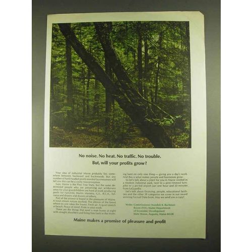 1967 Maine Department of Economic Development Ad