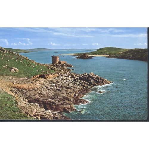 Vintage Scilly PC 1968, Cromwell's Castle, Tresco, Scilly, Cornwall