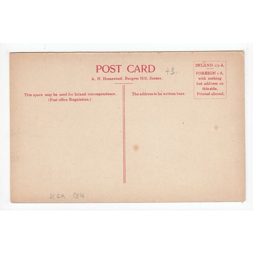 St Nicholas Church Brighton Postcard East Sussex Publisher A H Homewood
