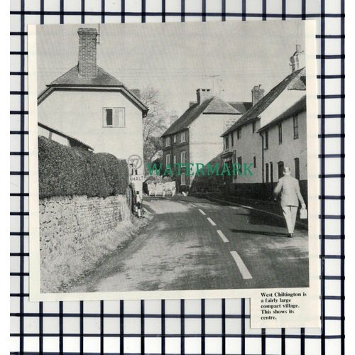 C7383) West Chiltington Sussex - 1960s Cutting