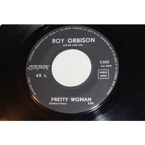 Roy Orbison and the Candy Men Belgium Import 45 & Picture Sleeve PRETTY WOMAN