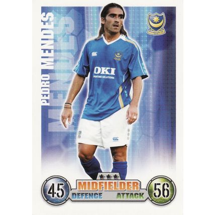 Match Attax 2007/2008 Pedro Mendes Portsmouth