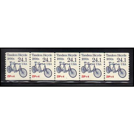 2266 24.1c Tandem Bicycle Fine MNH Dry Gum PNC 1/5 X1327