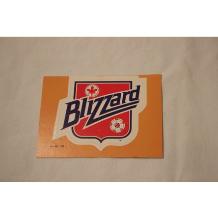 Toronto Blizzard 1979 Topps LOGO STICKER NO. 19