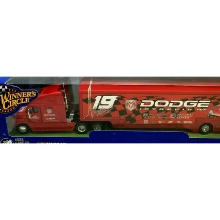 Winner’s Circle 1/64 Dodge #19 Casey Atwood Trailer Rig Tractor Trailer (G24)