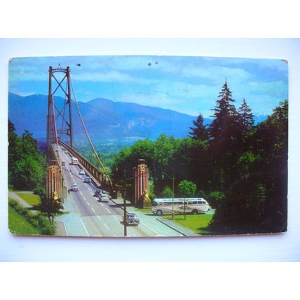 Canada, Lion’s Gate Bridge, Vancouver (1956)