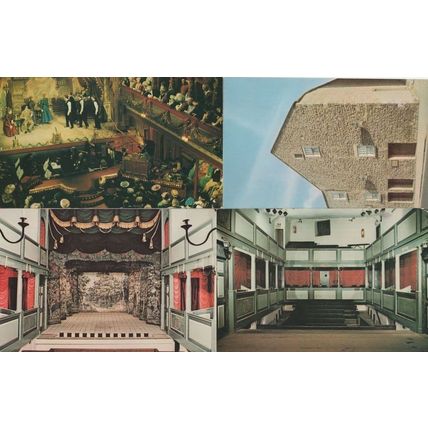 The Georgian Theatre Richmond Yorkshire 4x Postcard s