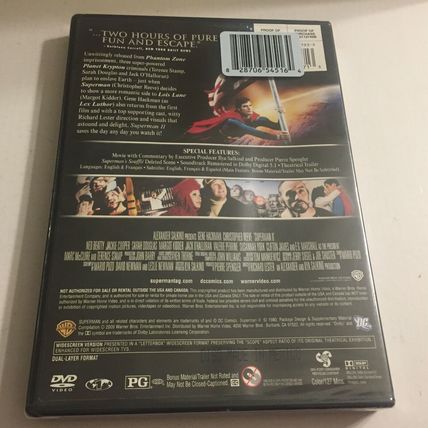 NEW DC Comics Superman 2 DVD Sealed