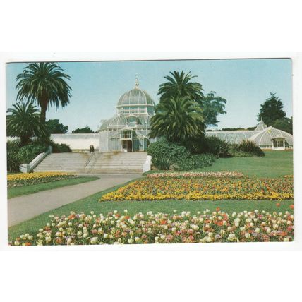 Conservatory Golden Gate Park San Francisco Postcard California USA 378