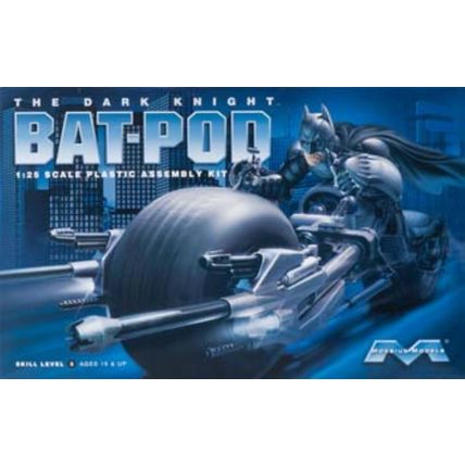 Moebius 1/25 Batman Dark Knight Pod Plastic Model Car Kit MOE920