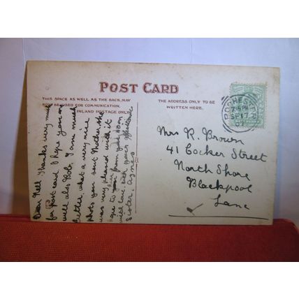 HIGH STREET, ROCHESTER, KENT used antique postcard 1907 pm #