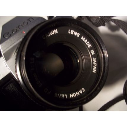 Canon AE-1 Program 35mm SLR Film Camera with 50mm 1:1.8*