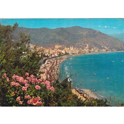 Laigueglia Italy Postcard used corner crease