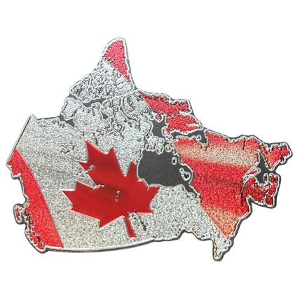 Canada State Foil Fridge Magnet