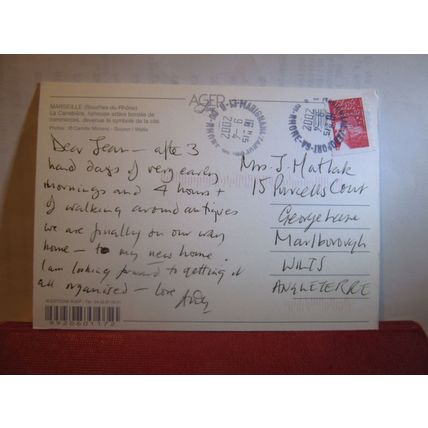 LA CANEBIERE, MARSEILLE, FRANCE used postcard 2002 pm =