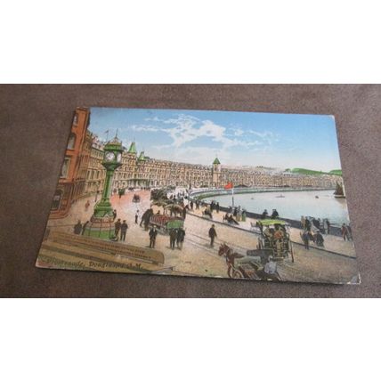 1904 fr Delittle Fenwick Postcard - Promenade, Douglas - Isle of Man
