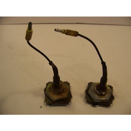 1968 CHRYSLER IMPERIAL AMBER SIDE MARKER CORNERING LIGHTS OEM LEBARON CROWN
