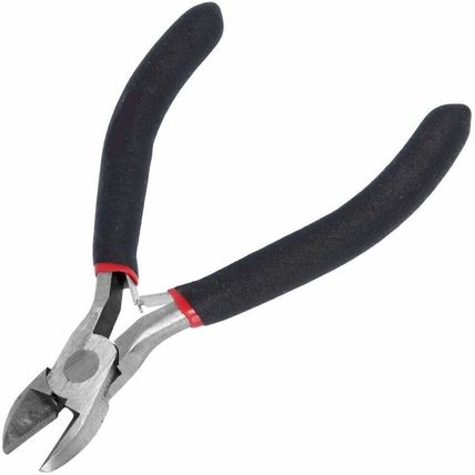 MINI PROCISION SIDE CUTTING PLIERS SPRUNG GRIP HANDLE HOBBY CRAFT ART JEWELLERY
